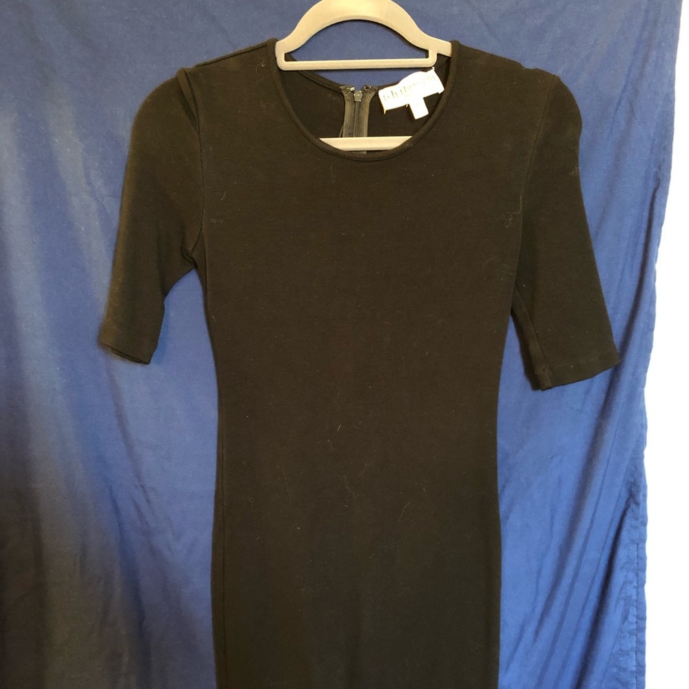 Philosophy Stretchy Black Bodycon Dress